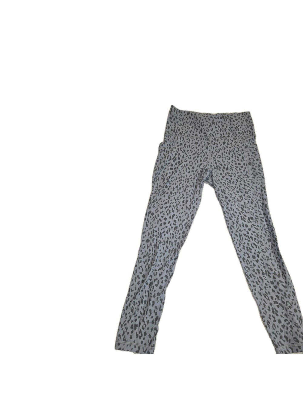 Athleta S SMALL Salutation Stash High Rise 7/8 Tight Leggings Leopard Print